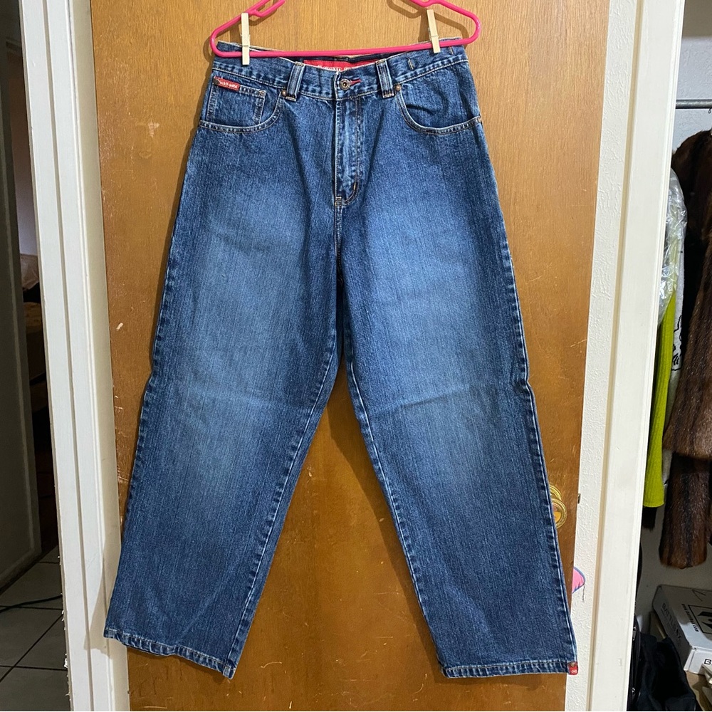 Size 20 blue Ecko Unlimited wide leg jeans